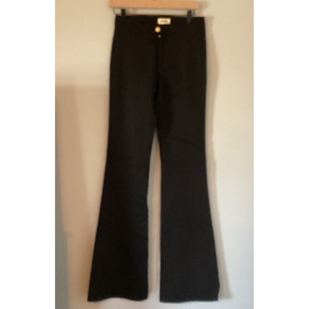 L’AGENCE Women’s Black Flare Leg Pants Size 25